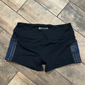 Born Primitive Black and Blue Women's Shorts